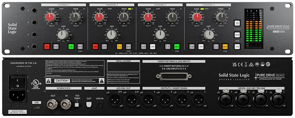 SSL Pure Drive Quad (Affiliate Link) / © SSL